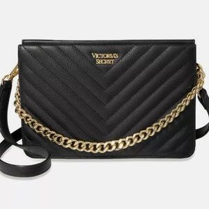 Victoria Secret Pebbled V - Quilt Crossbody